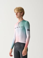 Blurred Out Pro Hex Langarmtrikot