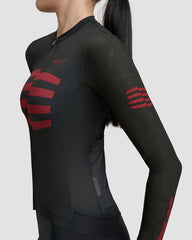 Damen Sphere Pro Hex Langarmtrikot 2.0