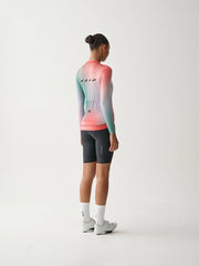 Blurred Out Pro Hex Langarmtrikot für Damen
