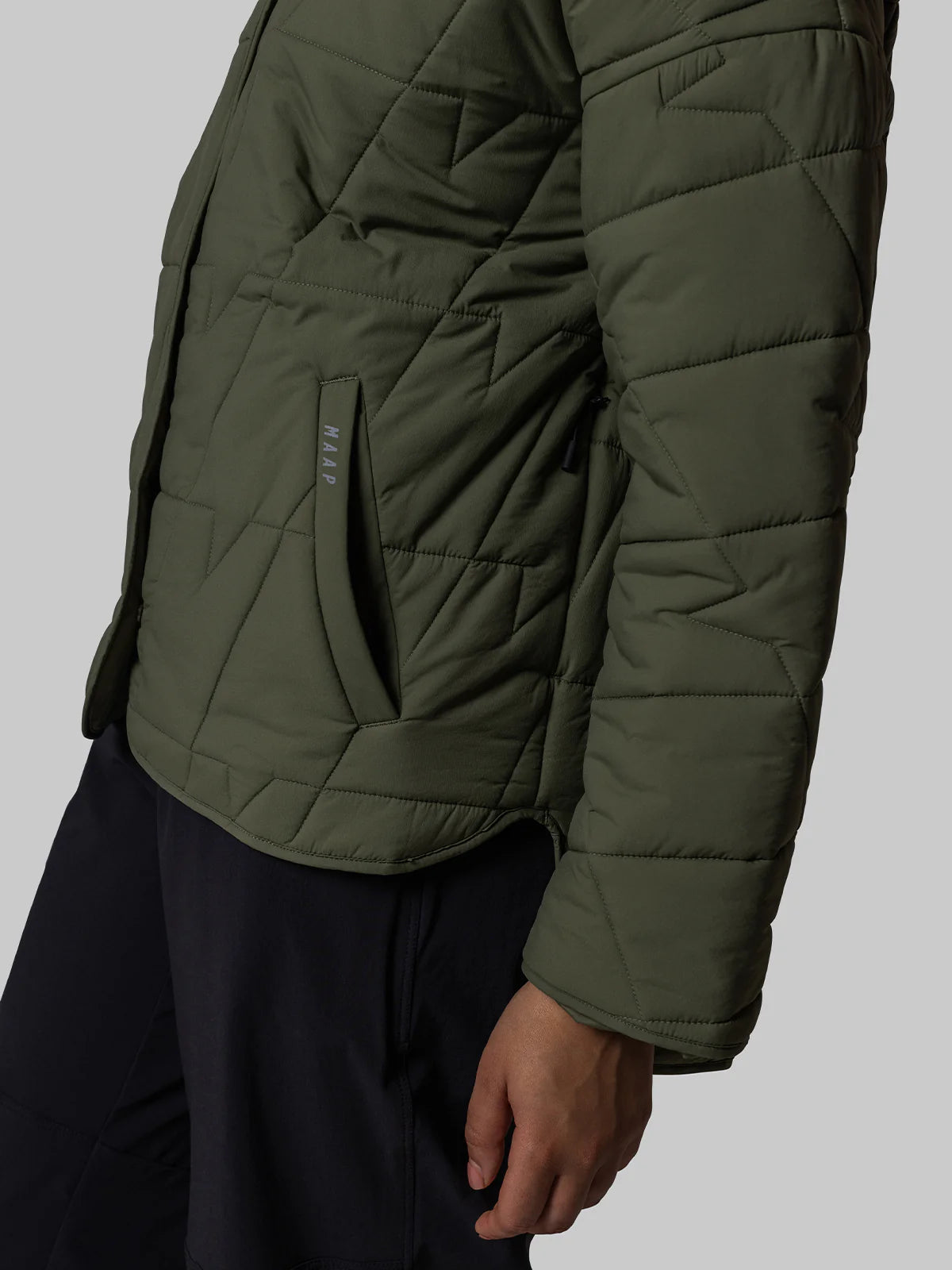 Gepolsterte, leichte Innenjacke für Damen