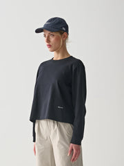 Damen Essentials Langarm-T-Shirt