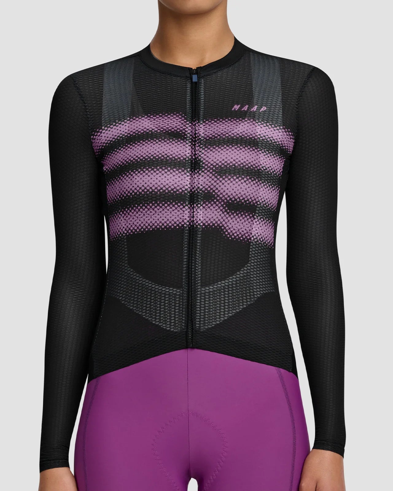 Blurred Out Ultralight Pro Langarmtrikot für Damen