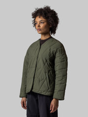 Gepolsterte, leichte Innenjacke für Damen