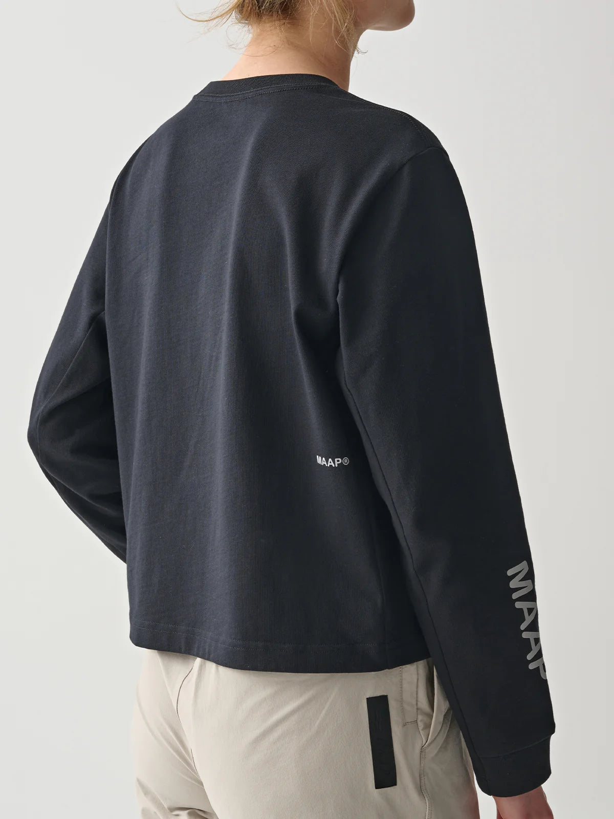 Damen Essentials Langarm-T-Shirt