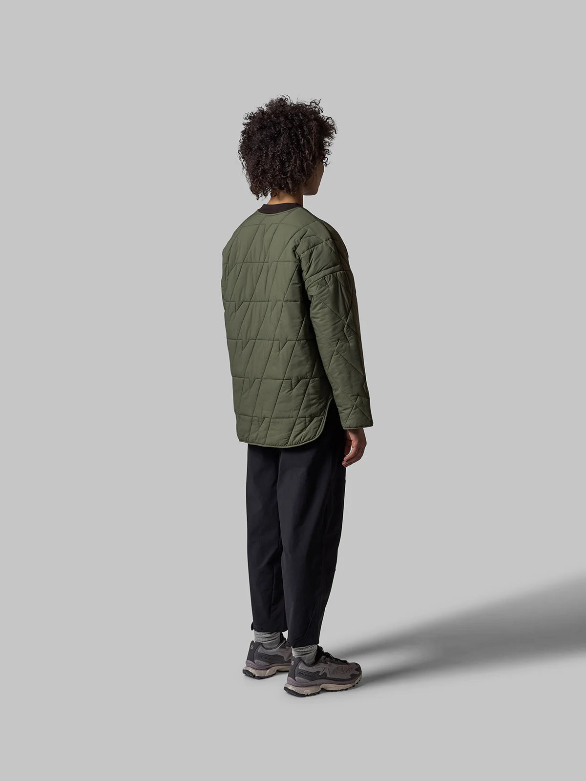 Gepolsterte, leichte Innenjacke für Damen