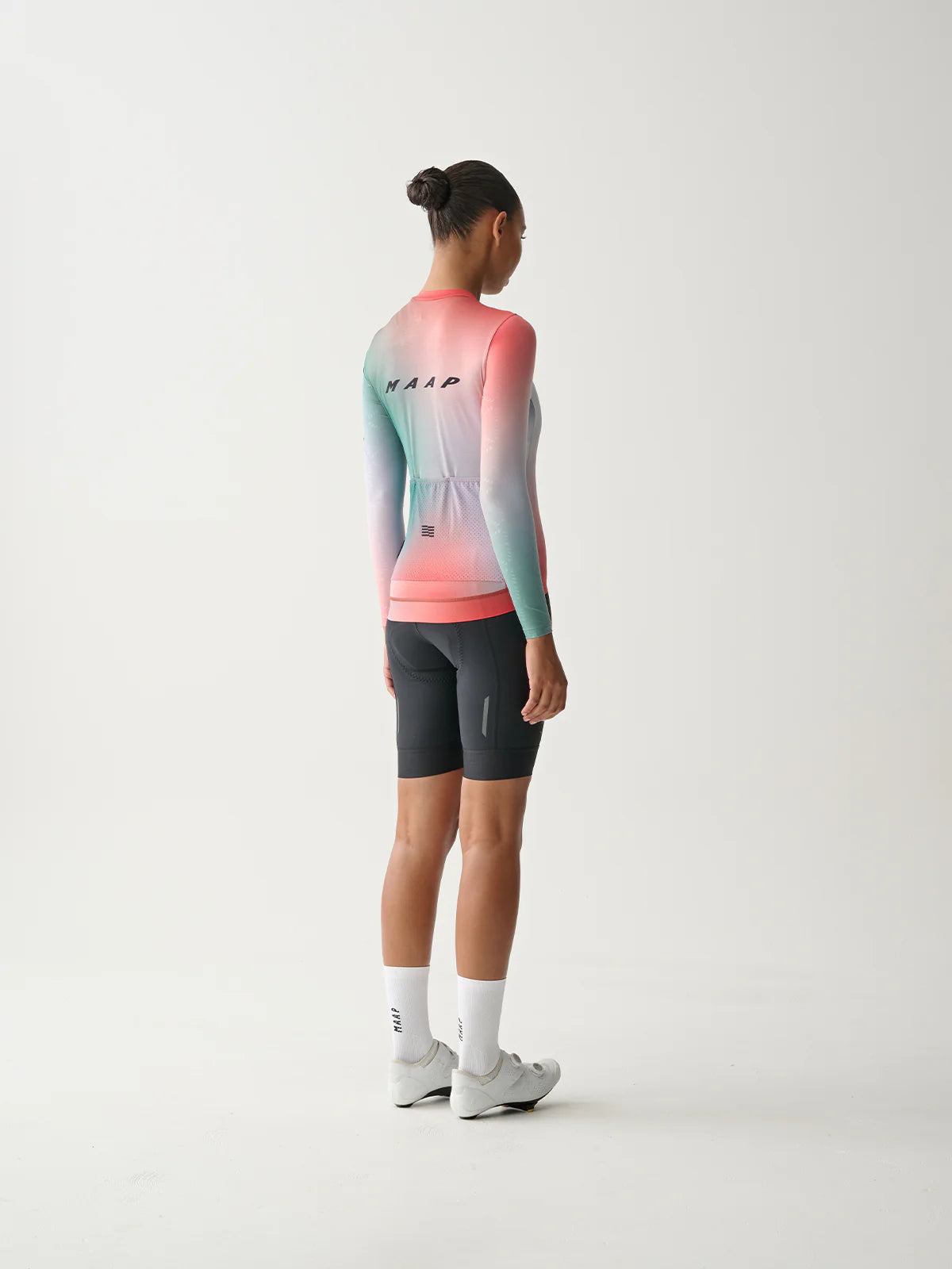 Blurred Out Pro Hex Langarmtrikot für Damen