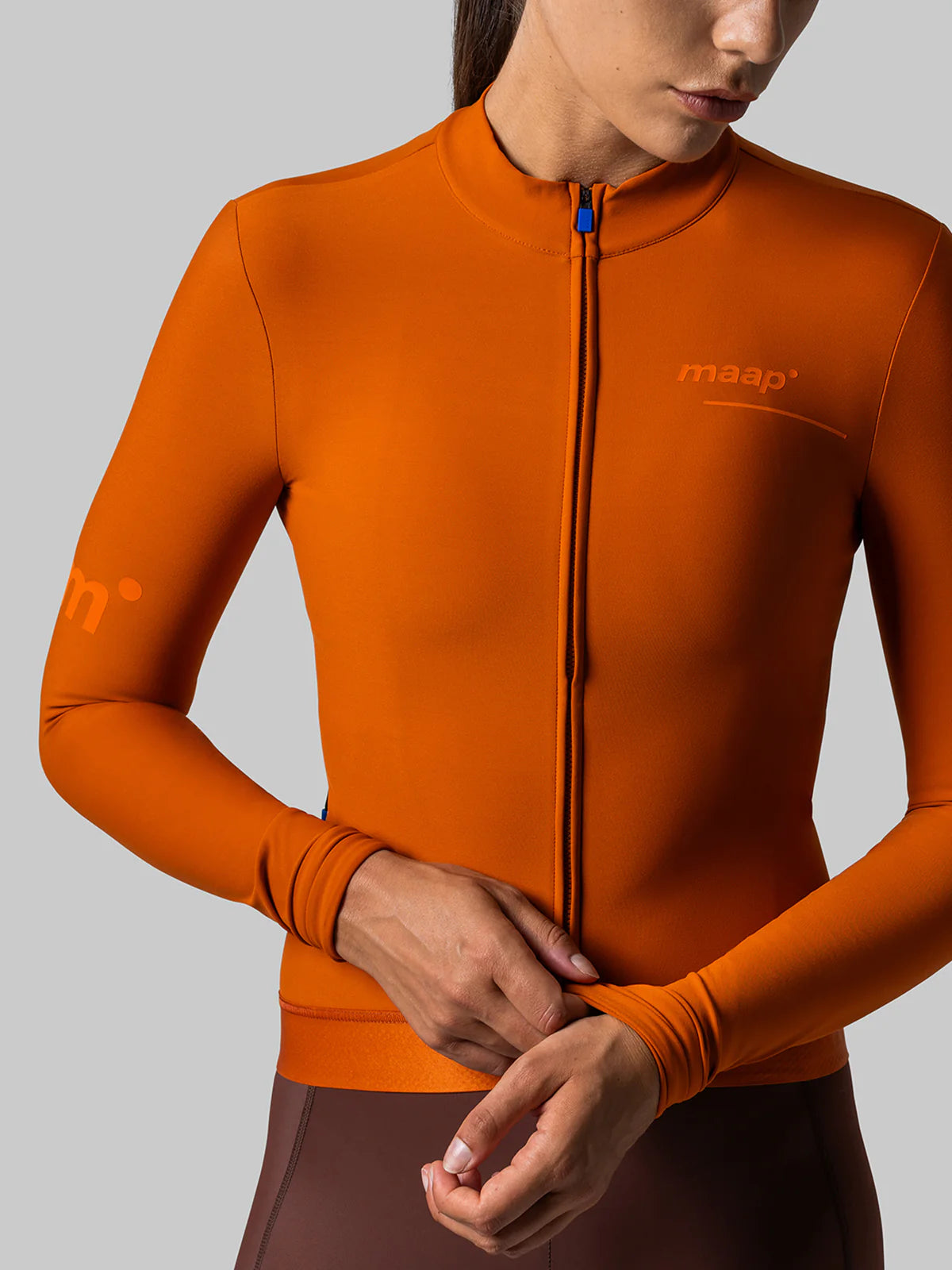 Damen-Trainings-Thermo-Langarmtrikot