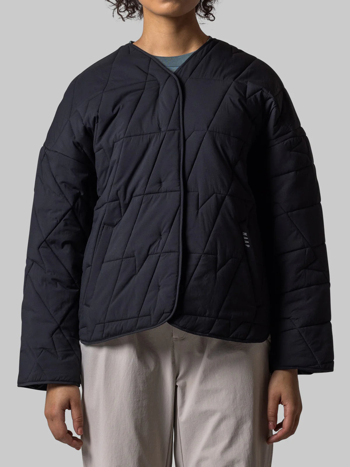 Gepolsterte, leichte Innenjacke für Damen