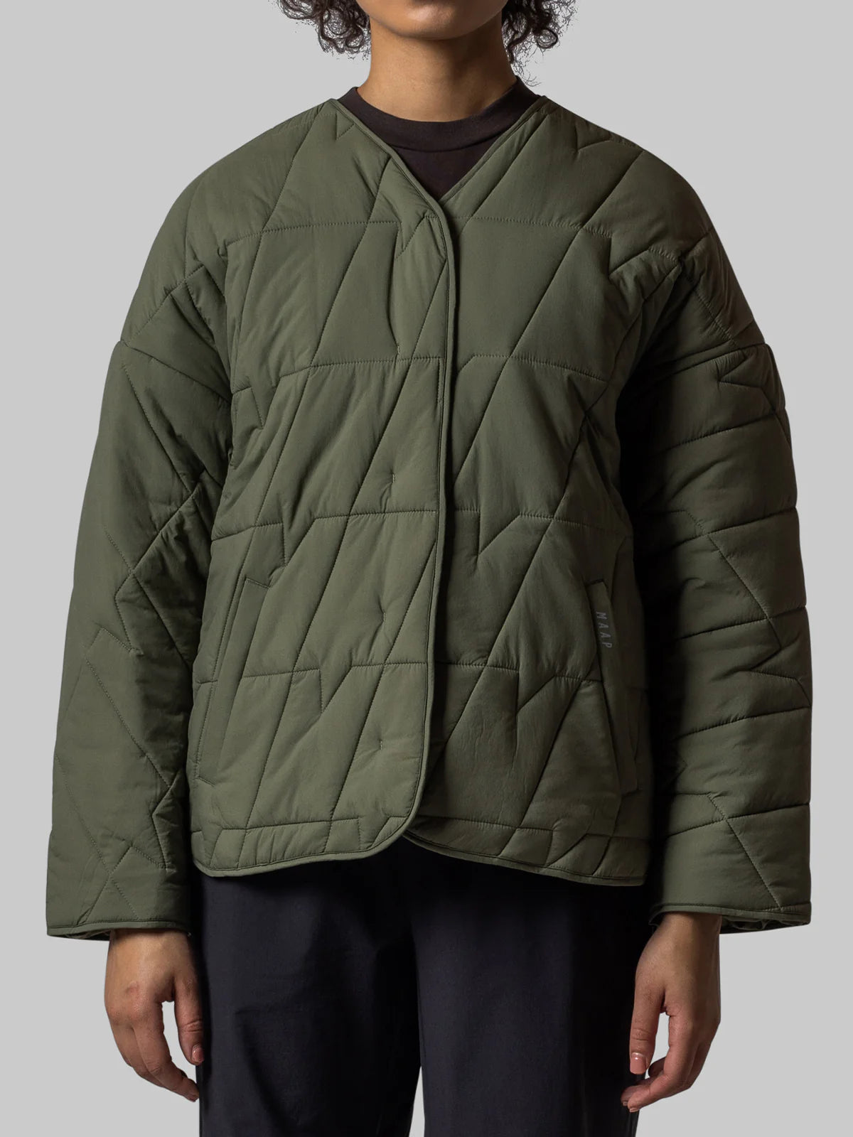 Gepolsterte, leichte Innenjacke für Damen